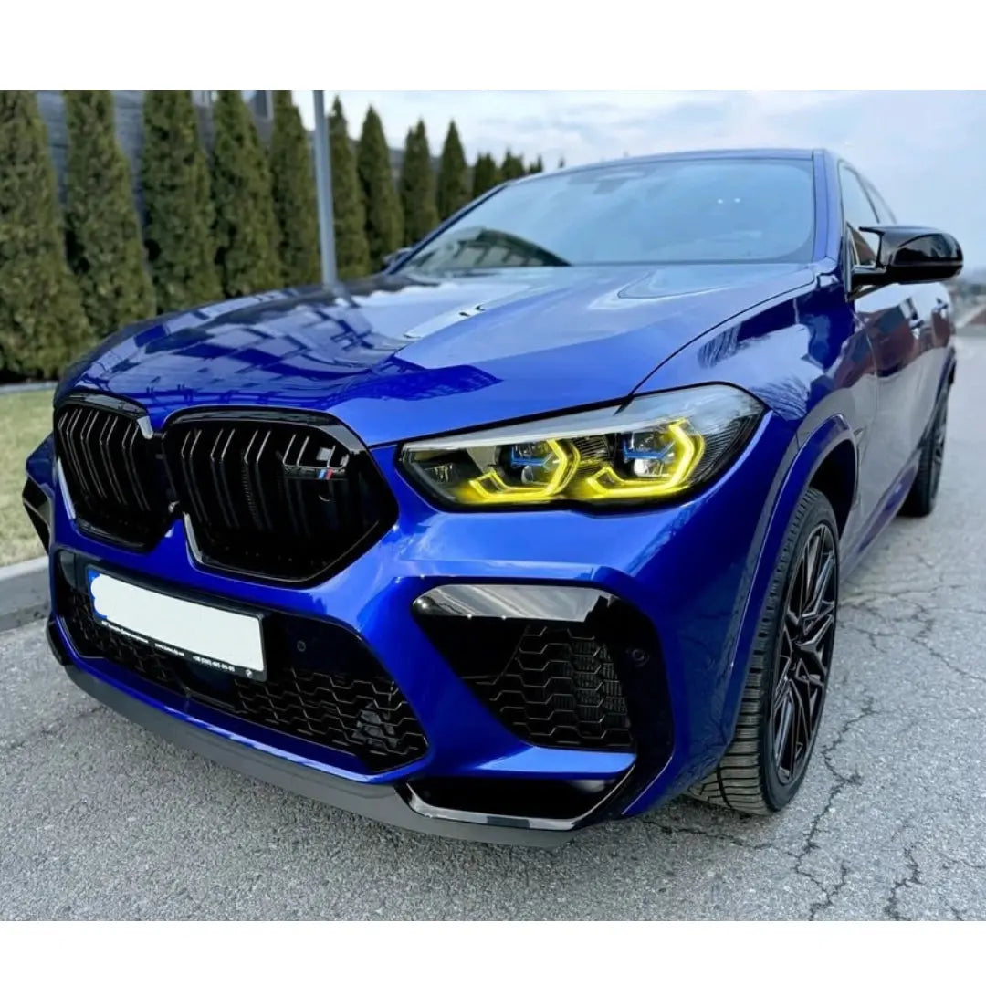 GUNMANSA BM X-Series X5 G05 / X5M / X6 G06 / X6M Laser Lemon Yellow DRL LED Headlight Modules (19-22)