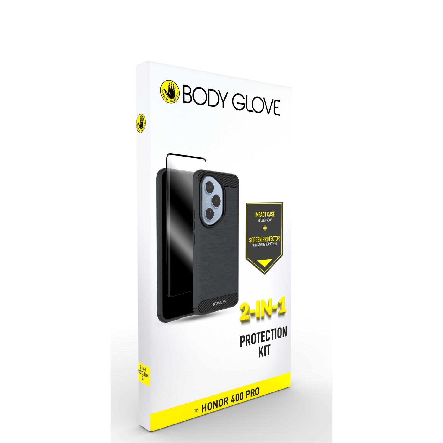 GUNMANSA Body Glove 2-In-1 Protection Bundle - HONOR 400 Pro