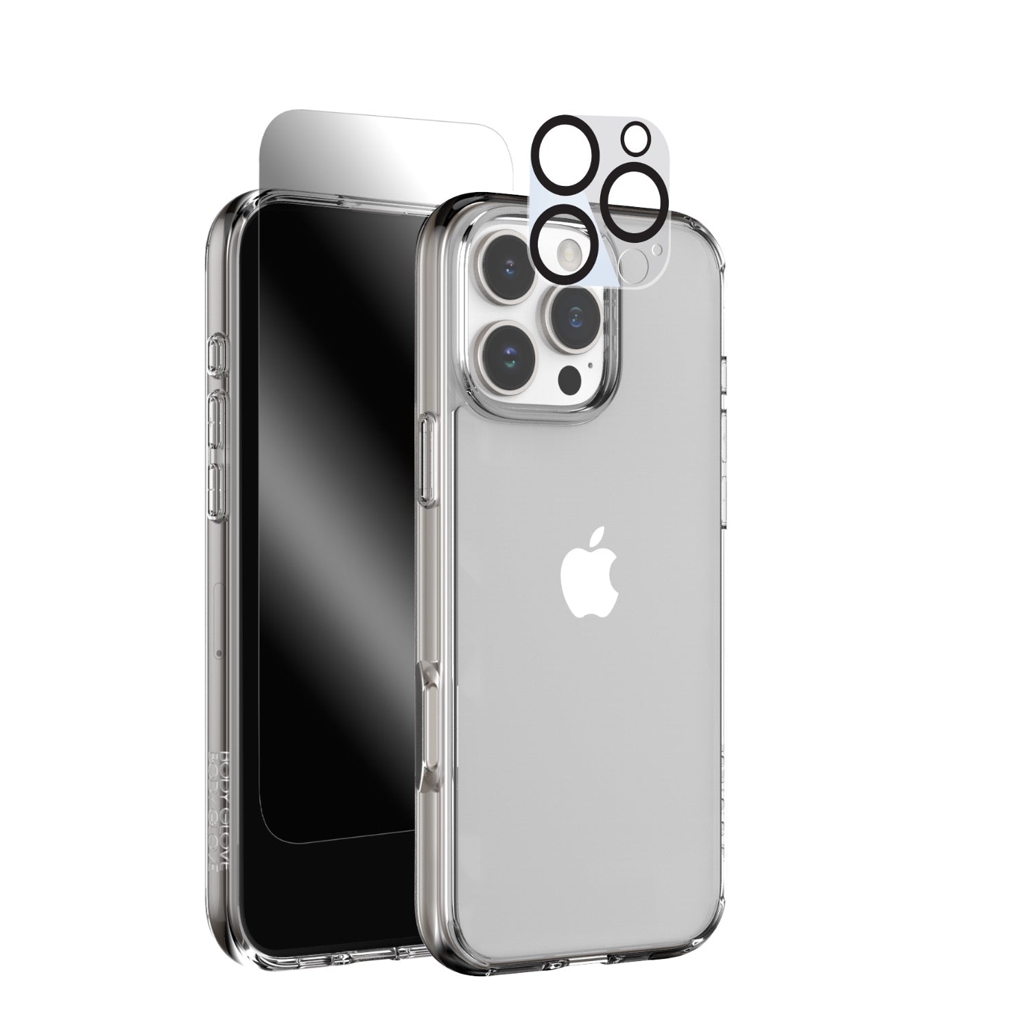 GUNMANSA Body Glove 3-In-1 Protection Bundle - Apple iPhone 16 Pro