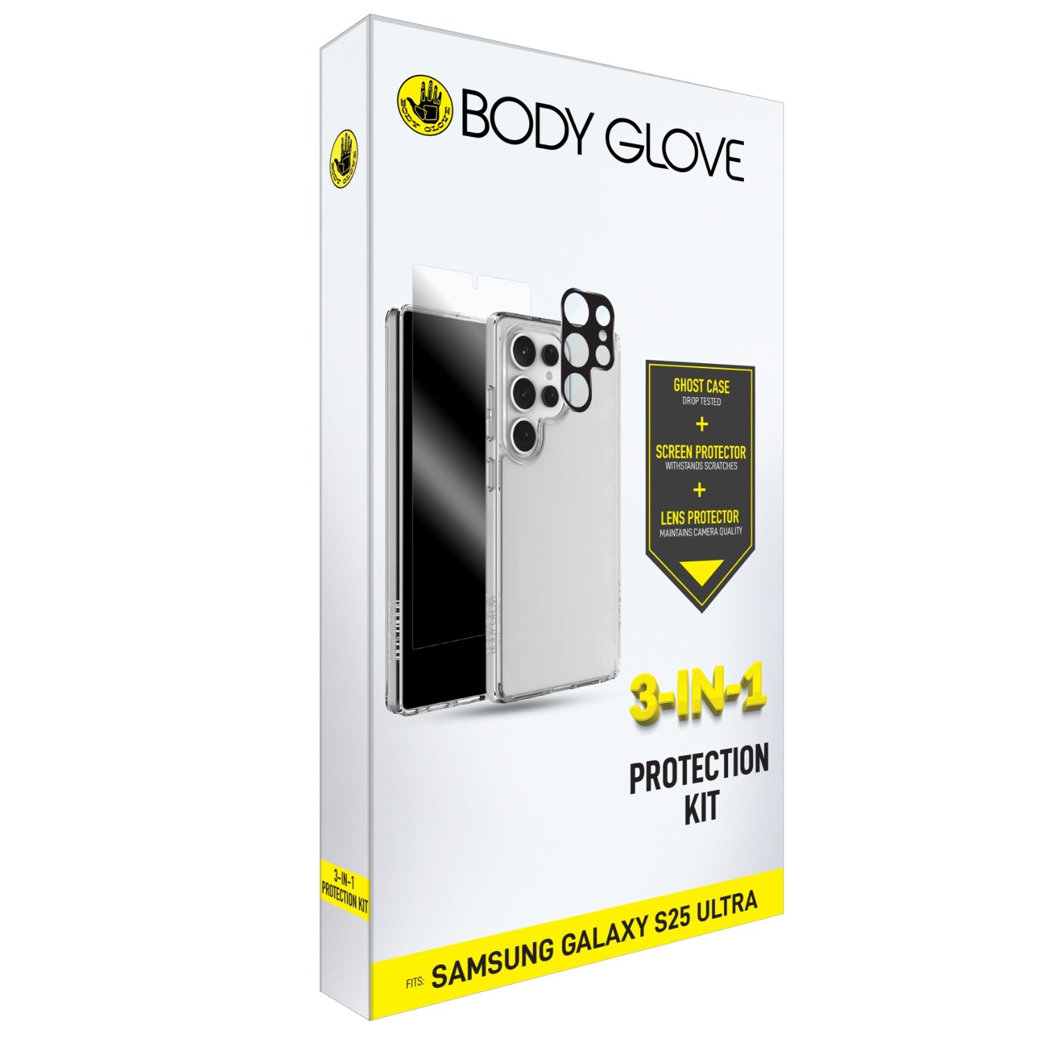 GUNMANSA Body Glove 3-In-1 Protection Bundle - Samsung Galaxy S25 Ultra