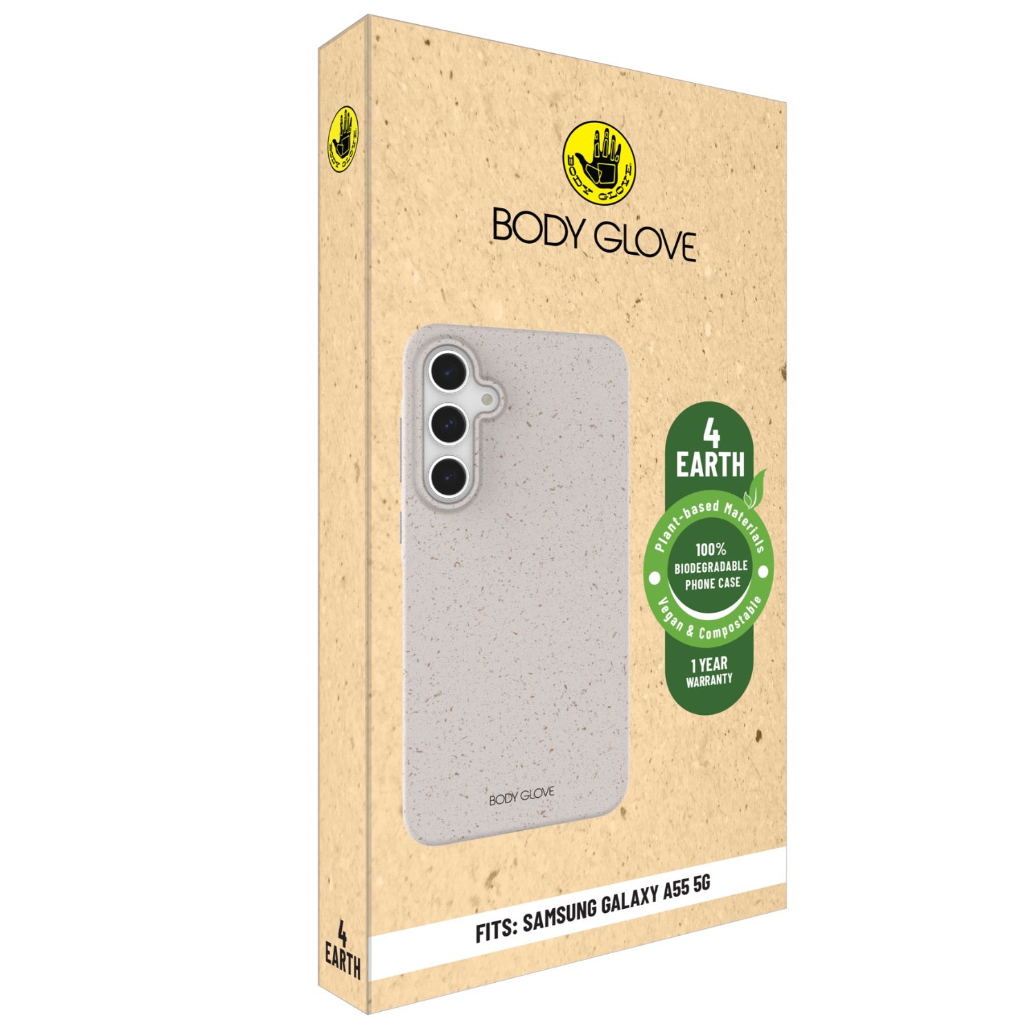 GUNMANSA Body Glove 4Earth Bio Case - Samsung Galaxy A55 5G - Beige