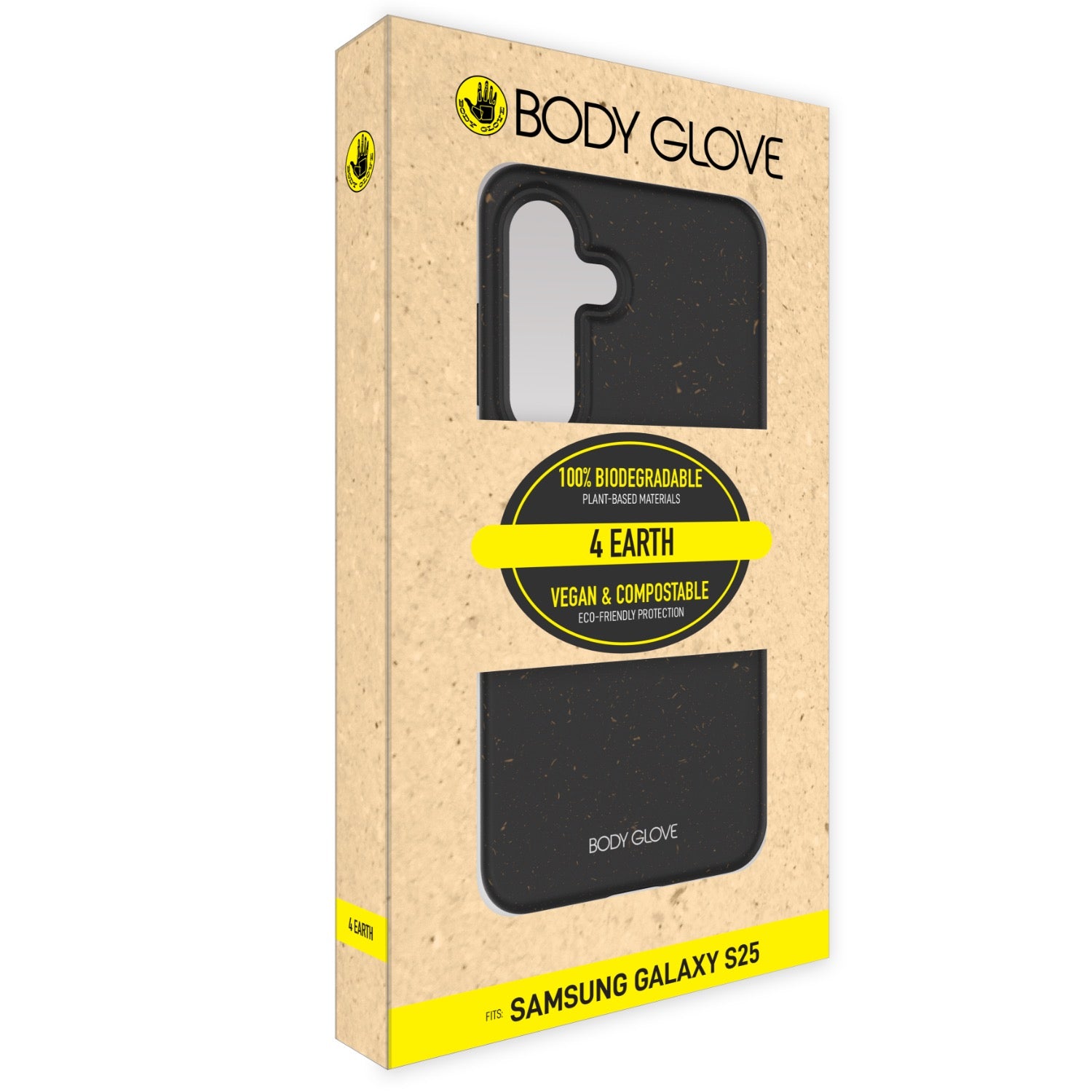 GUNMANSA Body Glove 4Earth Bio Case - Samsung Galaxy S25 - Black