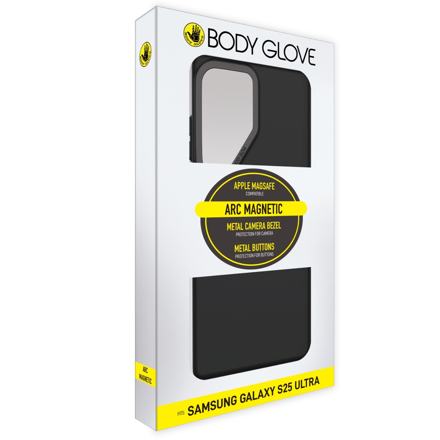 GUNMANSA Body Glove Arc Case - Samsung Galaxy S25 Ultra - Black