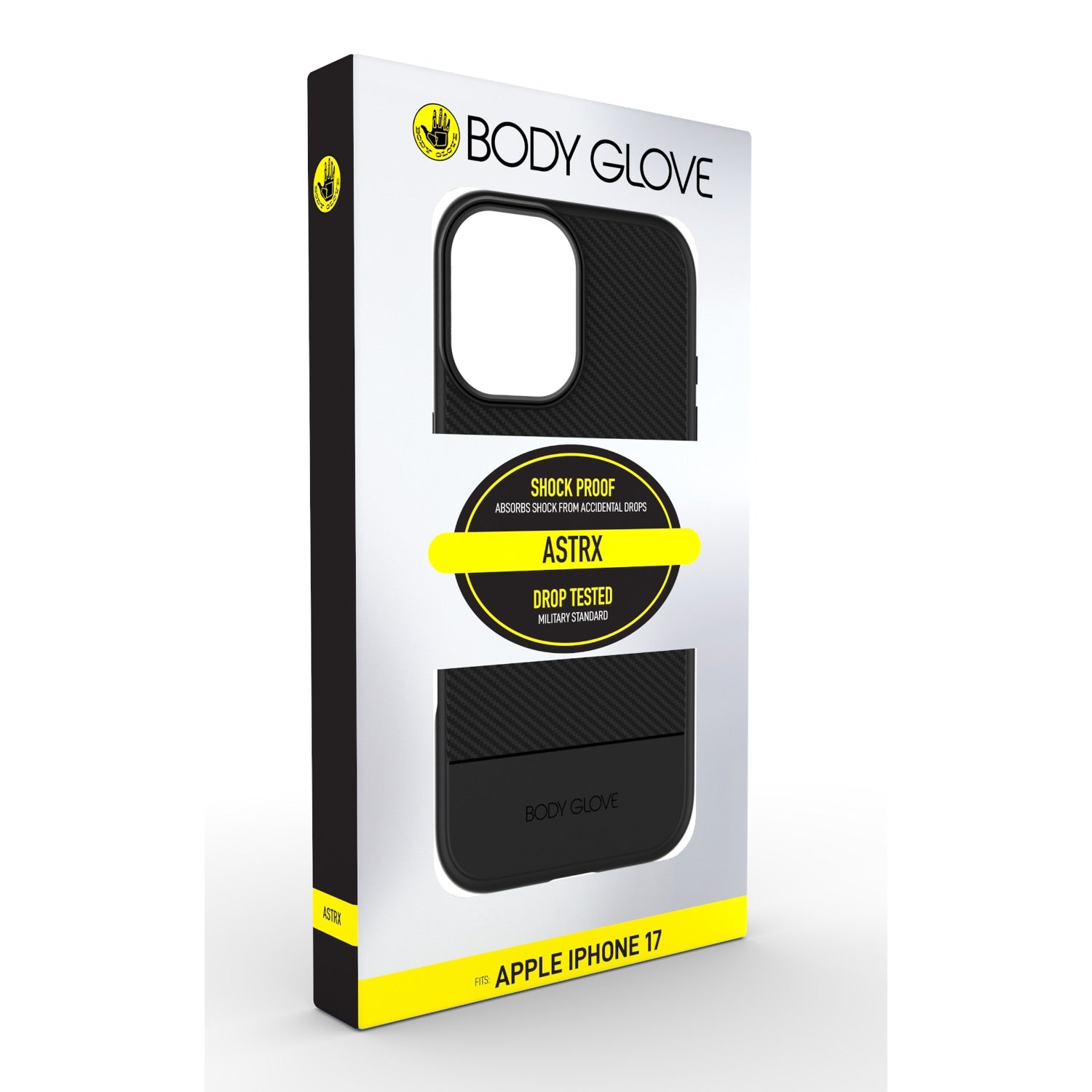 GUNMANSA Body Glove Astrx Case - Apple iPhone 17 - Black