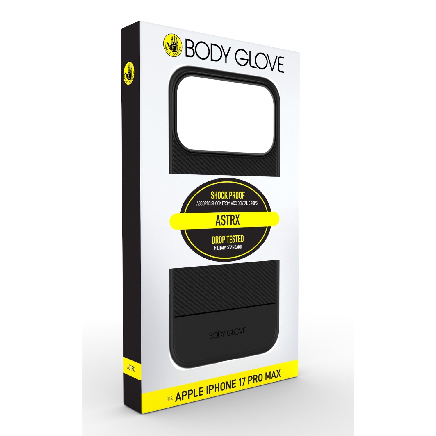 GUNMANSA Body Glove Astrx Case - Apple iPhone 17 Pro Max - Black