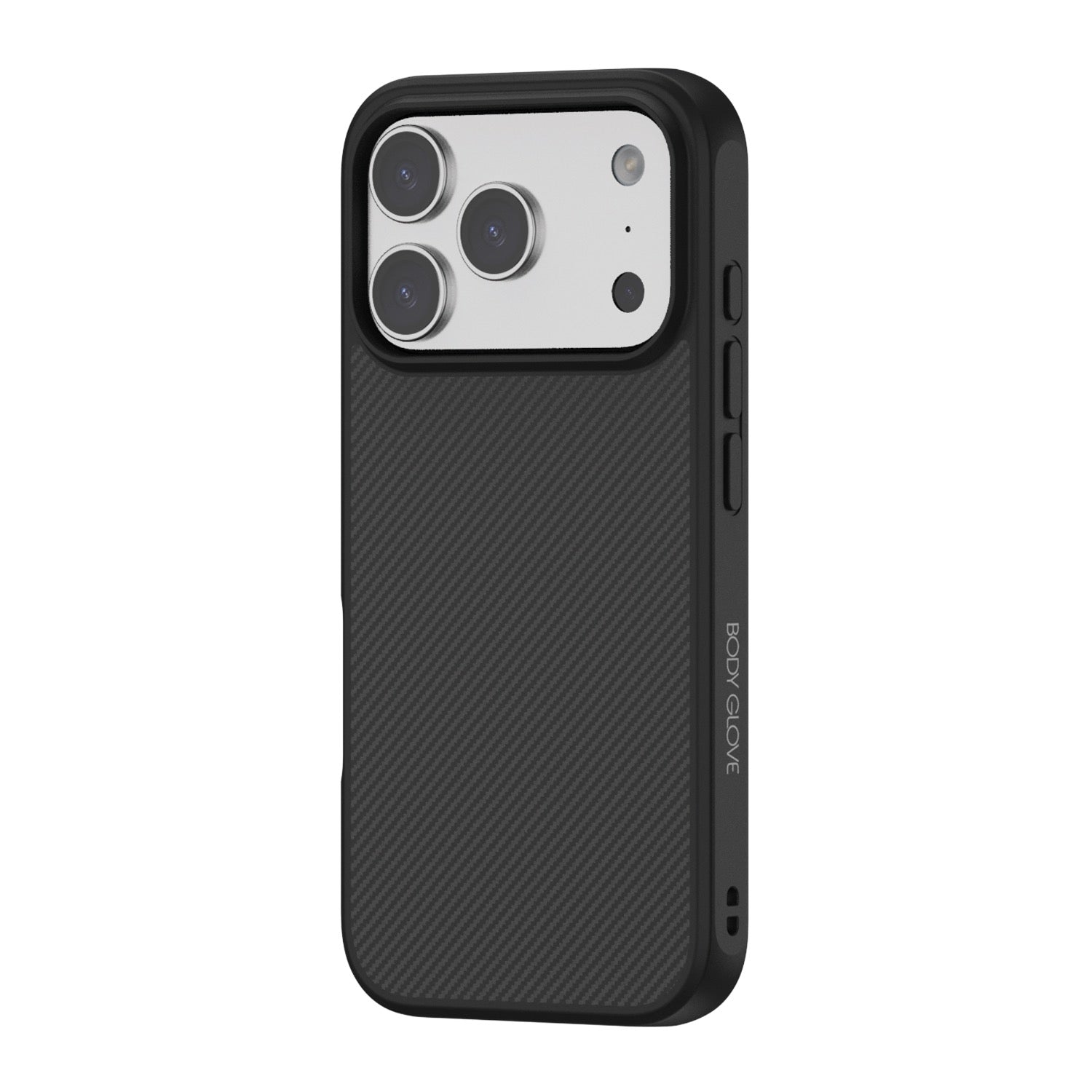 GUNMANSA Body Glove Carbon Magnetic Case - Apple iPhone 17 Pro - Black