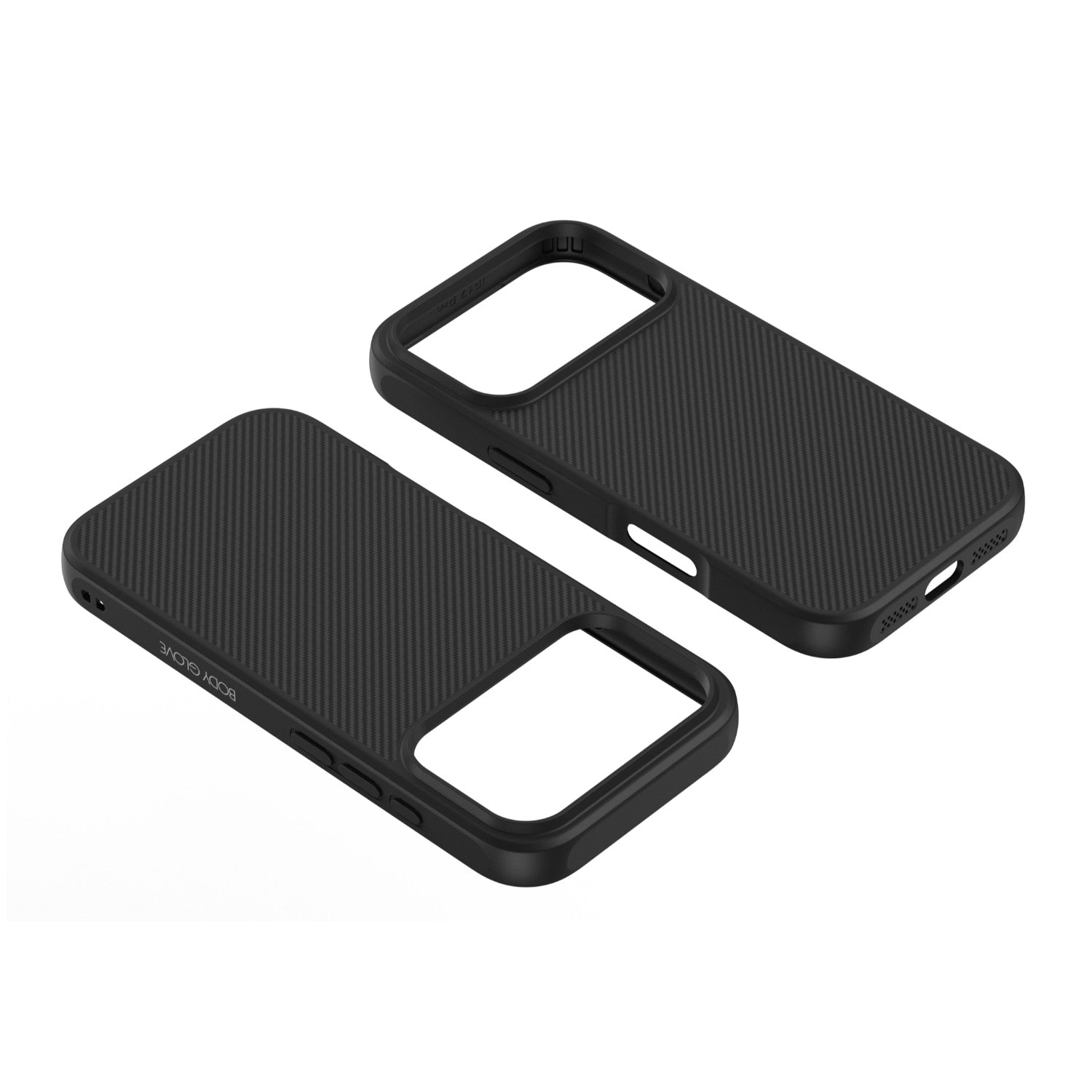 GUNMANSA Body Glove Carbon Magnetic Case - Apple iPhone 17 Pro - Black