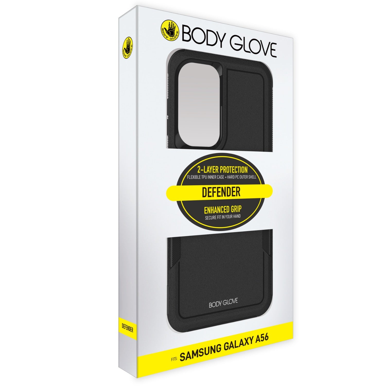 GUNMANSA Body Glove Defender Case - Samsung Galaxy A56 - Black