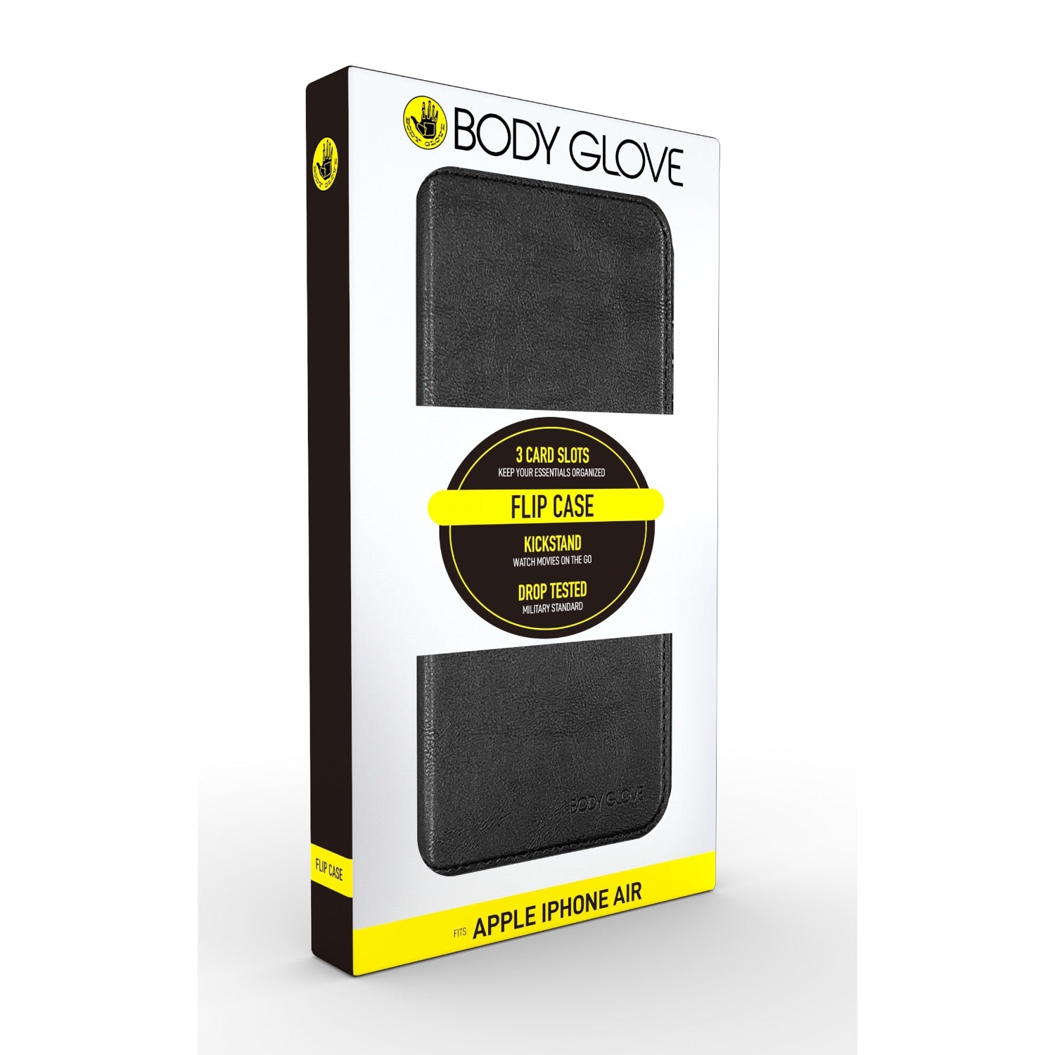 GUNMANSA Body Glove Flip Series - Apple iPhone 17 Air - Black