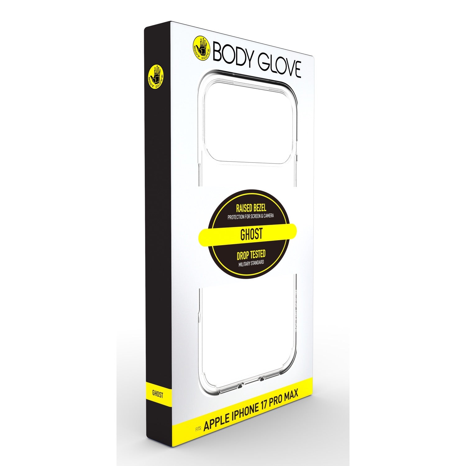 GUNMANSA Body Glove Ghost Case - Apple iPhone 17 Pro Max - Clear