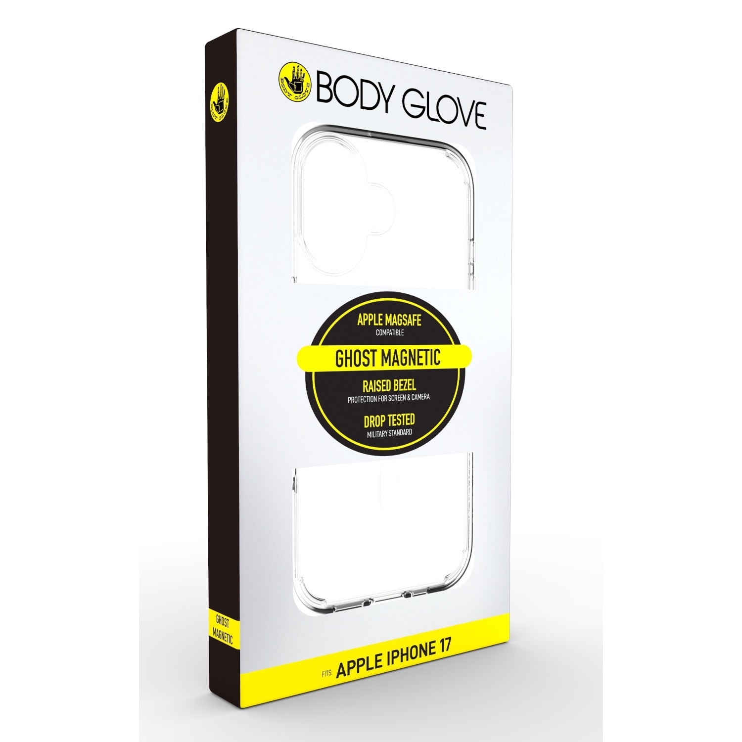 GUNMANSA Body Glove Ghost Magnetic Case - Apple iPhone 17 - Clear