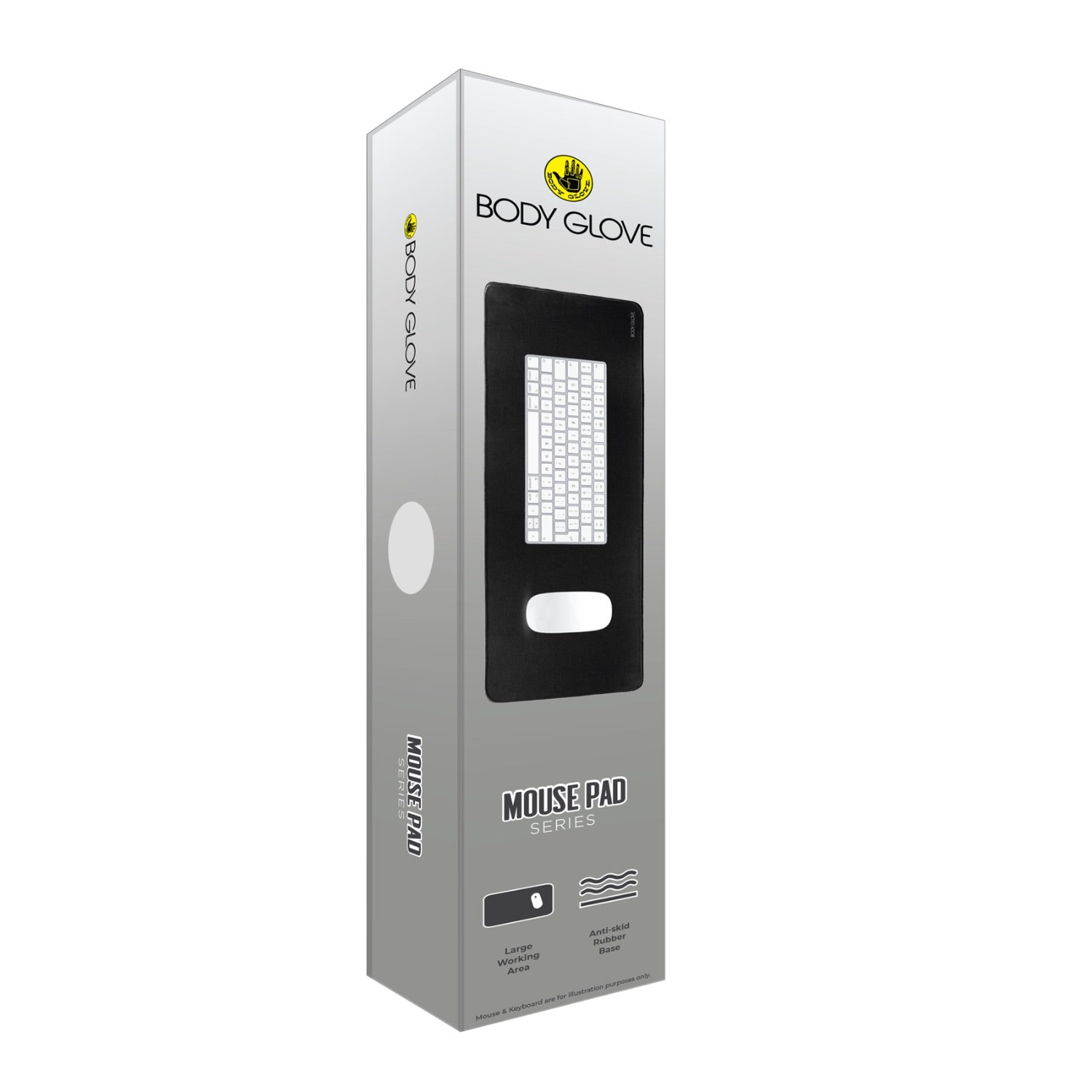 GUNMANSA Body Glove Oversize Mouse Pad - Black