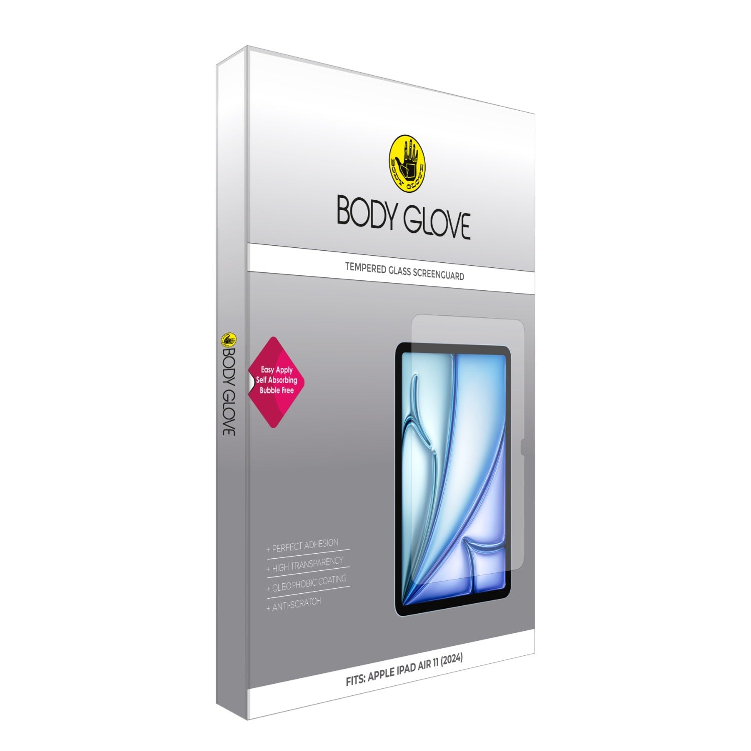 GUNMANSA Body Glove Tempered Glass Screen Protector - Apple iPad Air 11 (2025/2024) - Clear