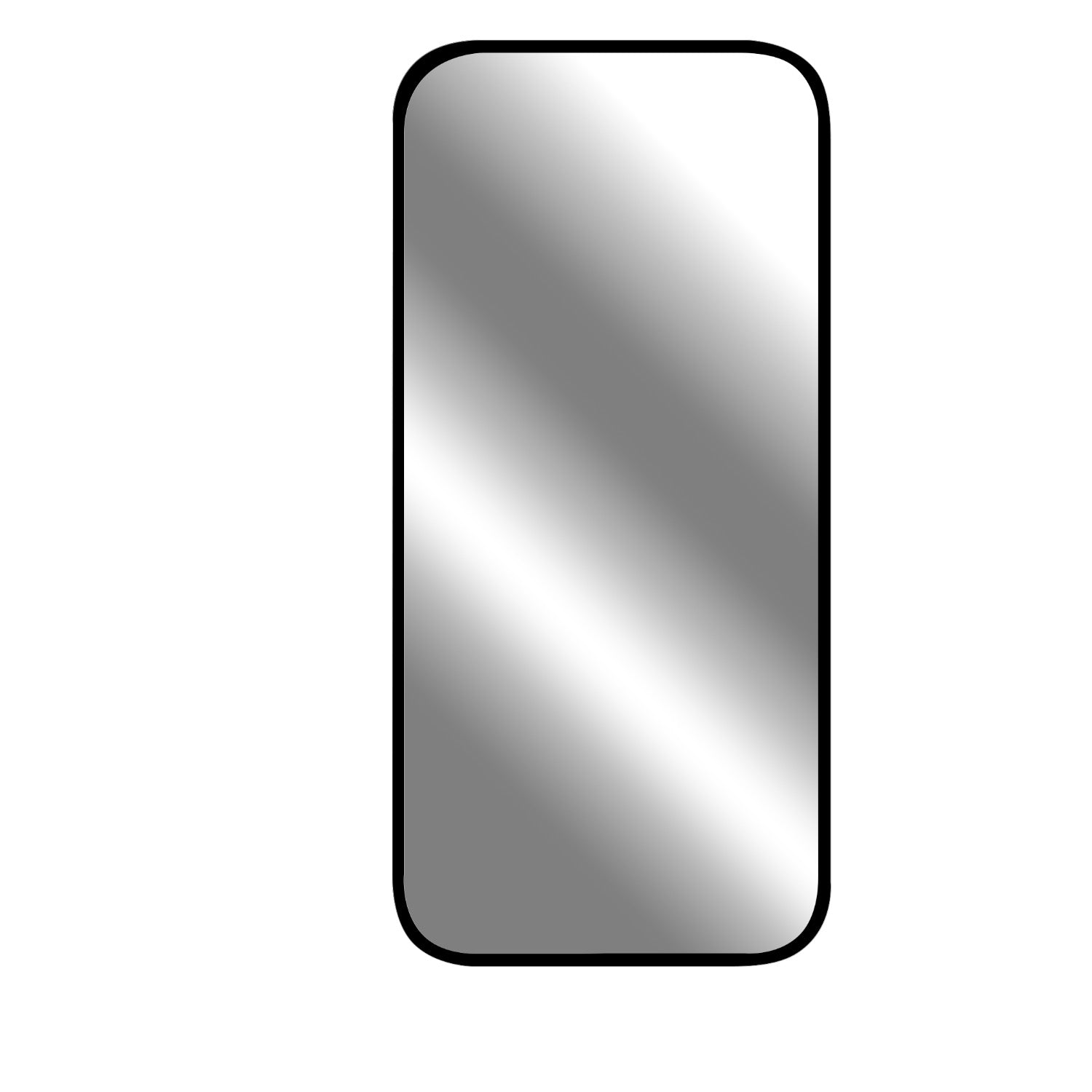 GUNMANSA Body Glove Tempered Glass Screen Protector - Apple iPhone Air - Black