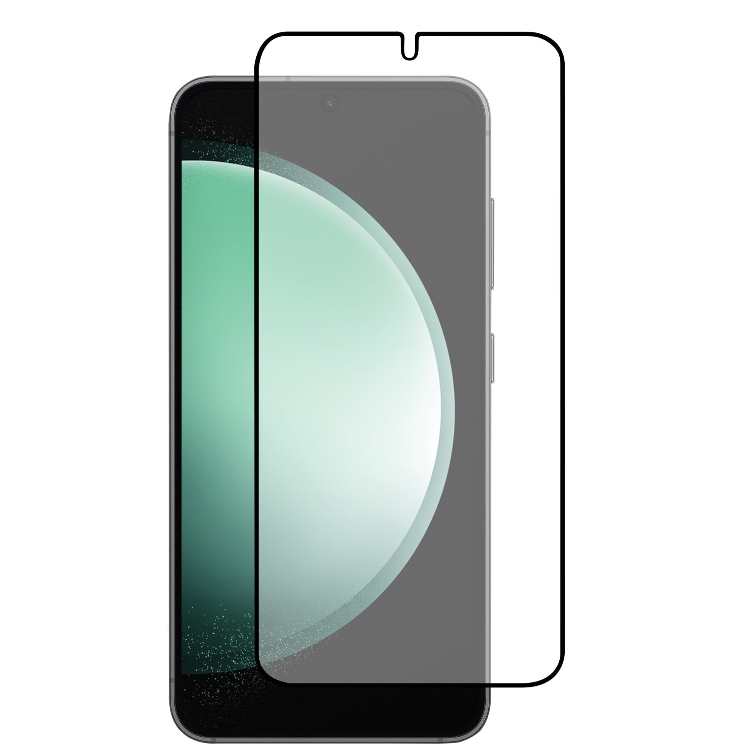 GUNMANSA Body Glove Tempered Glass Screen Protector - Samsung Galaxy S24 - Black Border