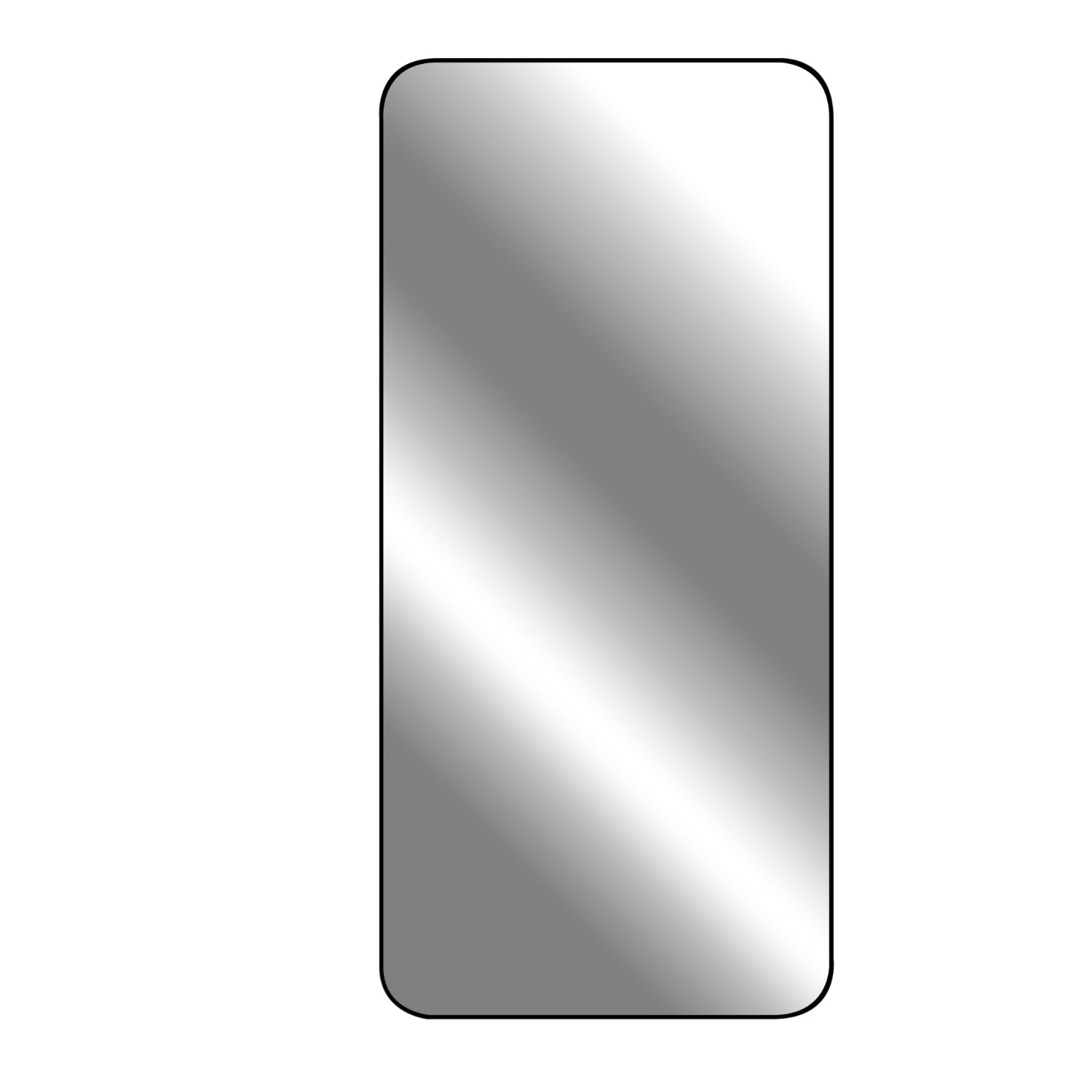 GUNMANSA Body Glove Tempered Glass Screen Protector - Samsung Galaxy S25+ - Black Border