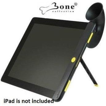 GUNMANSA Bone Black iPad 2 Collection Horn Stand