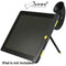 GUNMANSA Bone Black iPad 2 Collection Horn Stand