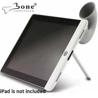 GUNMANSA Bone Collection Horn Stand Sound Amplifier iPad 2 Grey