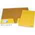 GUNMANSA Brainware A4 Flap Document Folder Yellow