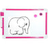 GUNMANSA Brainware A4 Magnetic Whiteboard Pink