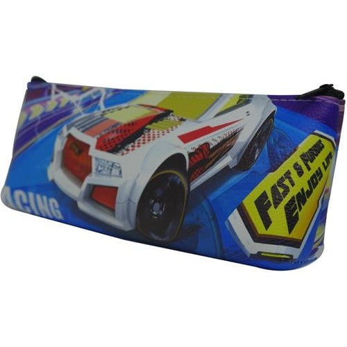 GUNMANSA Brainware PU Leather 1 Pocket 20cm Mustang Pencil Bag