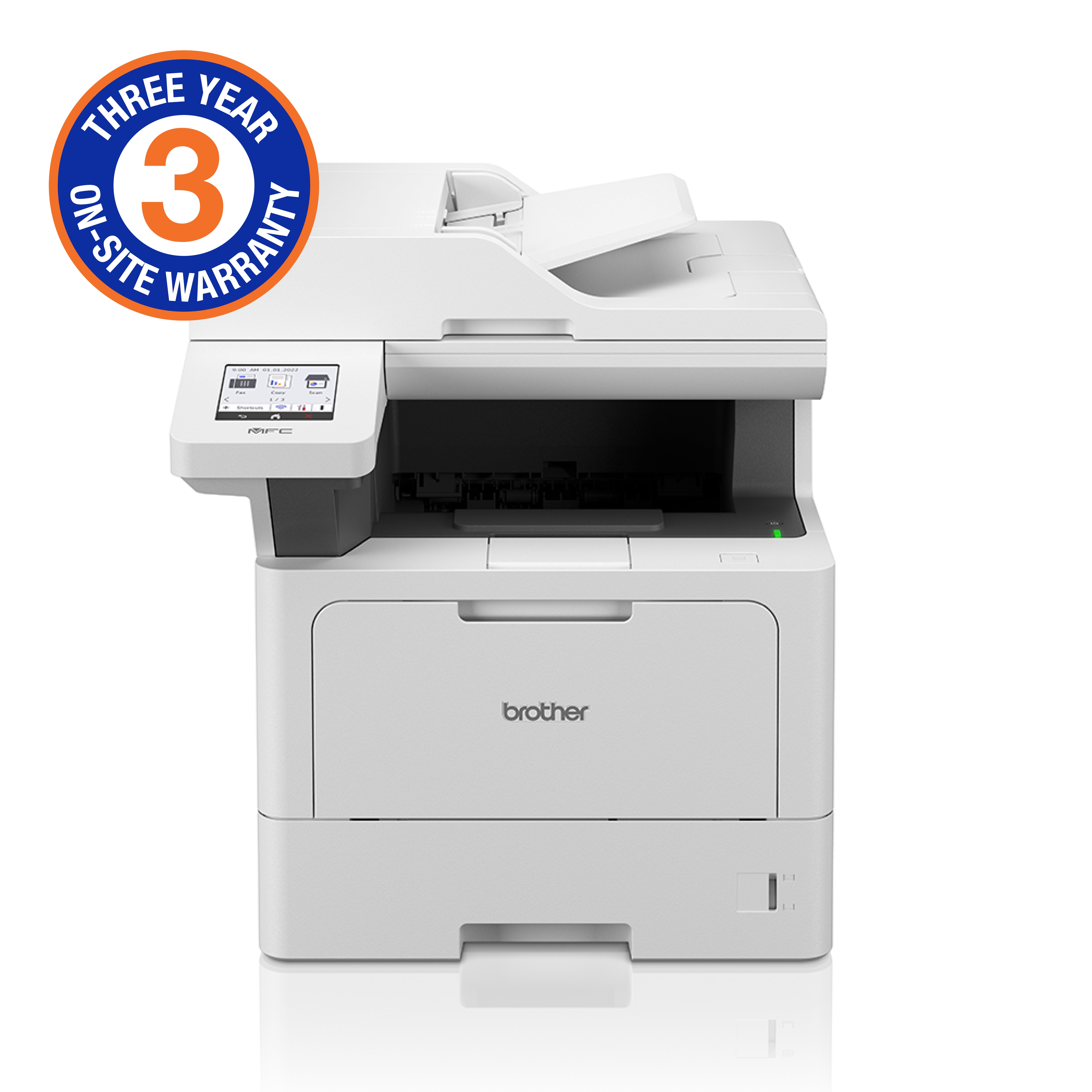 GUNMANSA Brother Brother High Speed Mono Laser MFC with Duplex printing and wireless networking capabilities (3YR onsite)