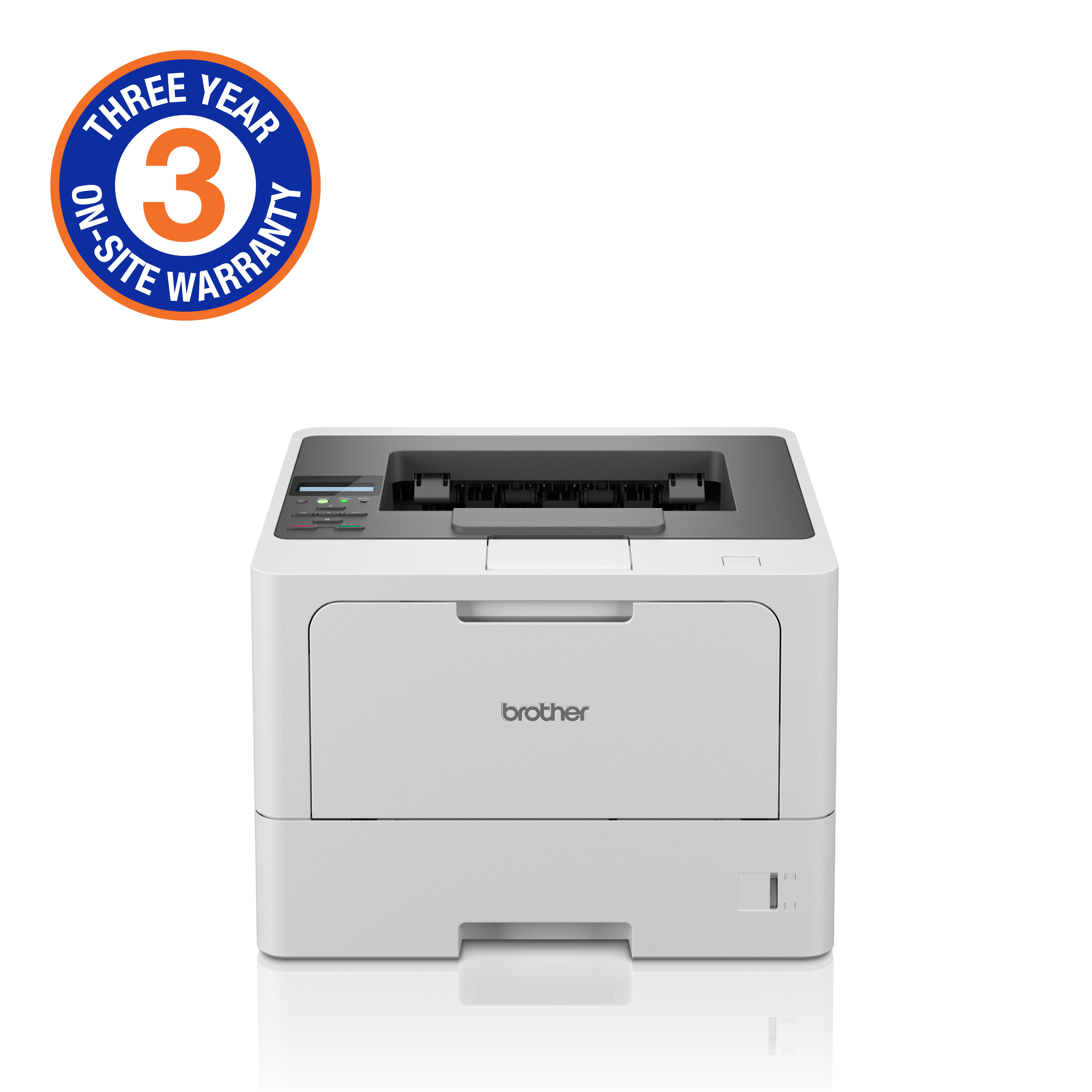 GUNMANSA Brother Brother High-Speed Monochrome Duplex Laser Printer (3YR Onsite)