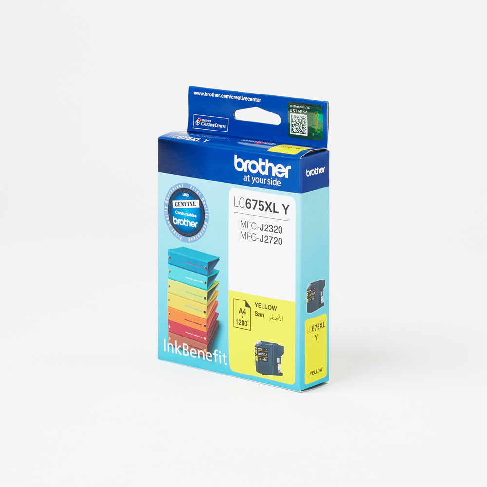 GUNMANSA Brother / High Yield Yellow Cartridge for MFCJ2320 / MFCJ2720