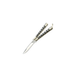 GUNMANSA Butterfly Knife Silver/Black Handle - 7126P