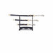 GUNMANSA C-003/4 Samurai Sword Set – 42" Overall, 3-Piece Set