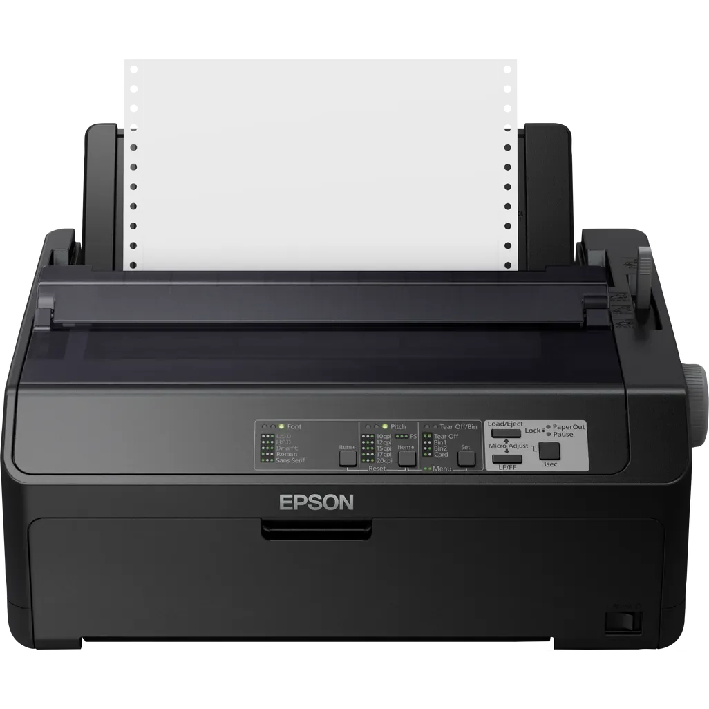 GUNMANSA C11CF37401 - Epson FX-890II; Dot Matrix Printer; 80 columns; 18 Needles (2 x 9); Type B interface; Bidirectional parallel;
