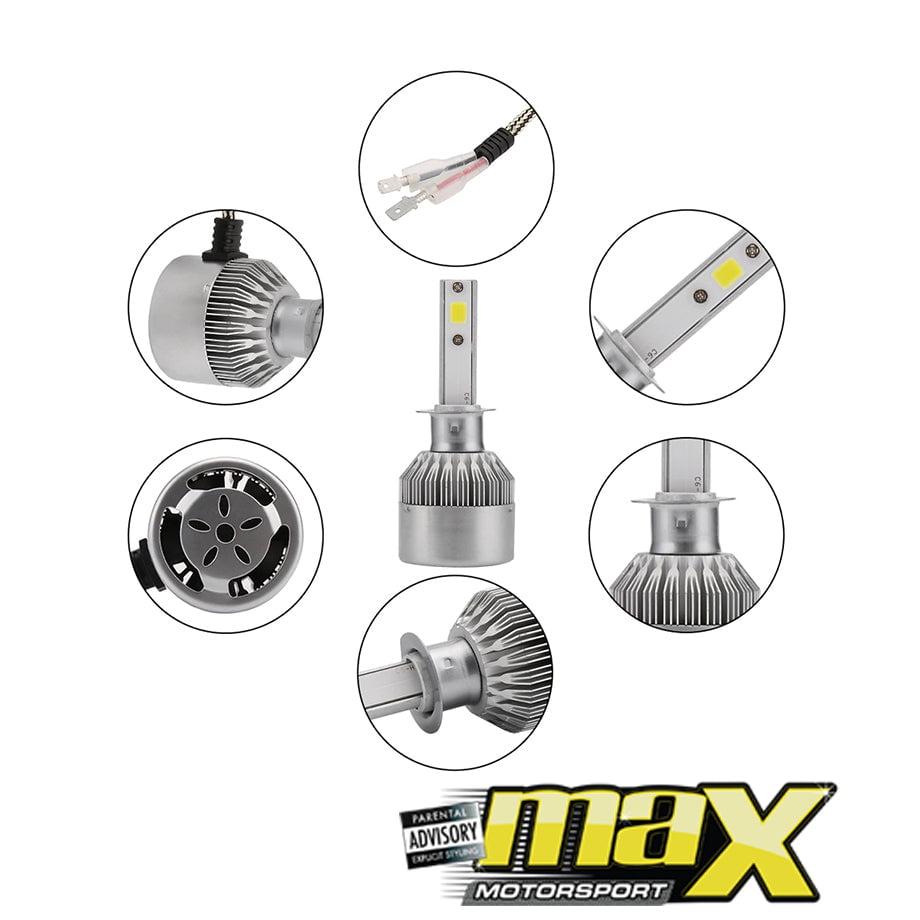 GUNMANSA C6 LED Headlight Bulb Kit - H3