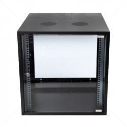 GUNMANSA Cabinet 12U Wall Box Swingframe 600mm incl Fan & Power Part No: CA104