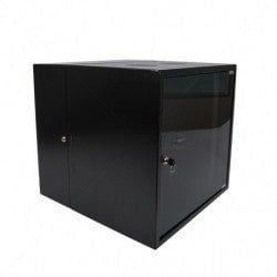 GUNMANSA Cabinet 12U Wall Box Swingframe Collar 400x200mm excl Fan & Power Part No: CA104B