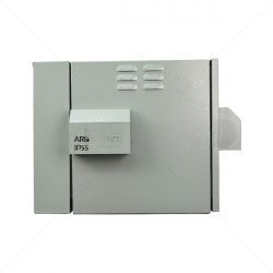 GUNMANSA Cabinet 2U Wall Mount Outdoor 600x450mm IP55 Grey Part No: CA104-2