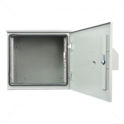 GUNMANSA Cabinet 4U Wall Mount Outdoor 600x550mm IP55 Grey Part No: CA102-5