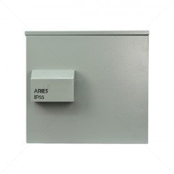 GUNMANSA Cabinet 4U Wall Mount Outdoor 600x550mm IP55 Grey Part No: CA102-5