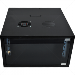 GUNMANSA Cabinet 6U Wall Box Swingframe 600mm incl Fan & Power Part No: CA111