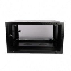 GUNMANSA Cabinet 6U Wall Box Swingframe Collar 400x200mm excl Fan & Power Part No: CA111B