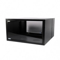GUNMANSA Cabinet 6U Wall Box Swingframe Collar 400x200mm excl Fan & Power Part No: CA111B