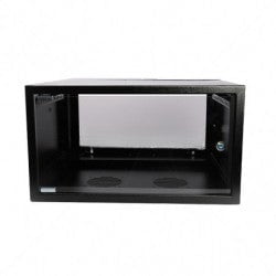 GUNMANSA Cabinet 6U Wall Box Swingframe Collar 400x200mm excl Fan & Power Part No: CA111B