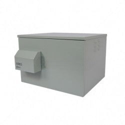 GUNMANSA Cabinet 6U Wall Mount Outdoor 600x450mm IP55 Grey Part No: CA111-2