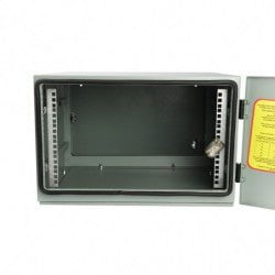 GUNMANSA Cabinet 6U Wall Mount Outdoor 600x550mm IP55 Grey Part No: CA111-3