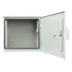GUNMANSA Cabinet 9U Wall Mount Outdoor 600x450mm IP55 Grey Part No: CA103-1