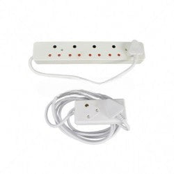 GUNMANSA Cabinet Multiplug 5-Way with 3m Lead Plastic Part No: CA114