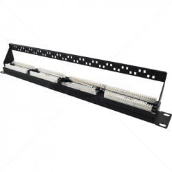 GUNMANSA Cabinet Patch Panel CAT6 UTP 24-Port Part No: CN16-6