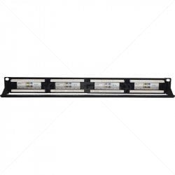 GUNMANSA Cabinet Patch Panel CAT6 UTP 24-Port Part No: CN16-6