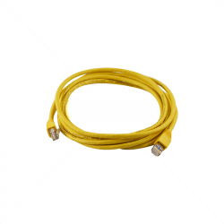 GUNMANSA Cable - CAT5 Fly lead BC / 3m Yellow Part No: CB65-4