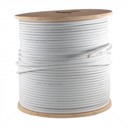 GUNMANSA Cable - RG6 Coaxial 75Ohm 100m Roll Part No: CB11-6